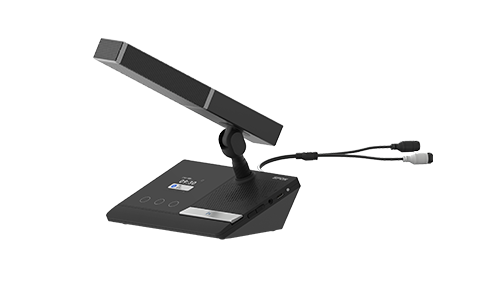 有線數(shù)字會(huì)議代表機(jī)(方管)